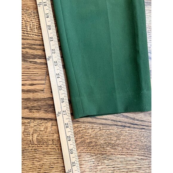 Loft Womens Olive Cargo Cropped Pants With Tie Waist Size 6 Career Utility NWT - Picture 9 of 9